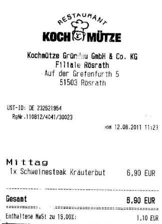 rtsn Hffner Kochmtze Restaurant